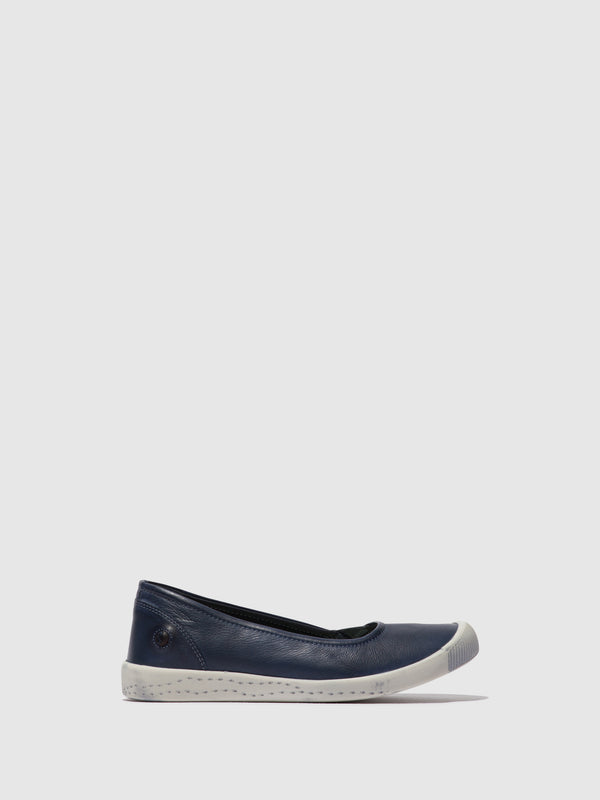 Elasticated Ballerinas ILSA676SOF NAVY